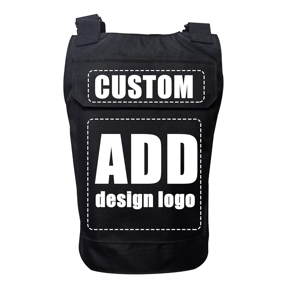 Custom Tactical Vest Solid Colors - Adjust Straps and Belt
